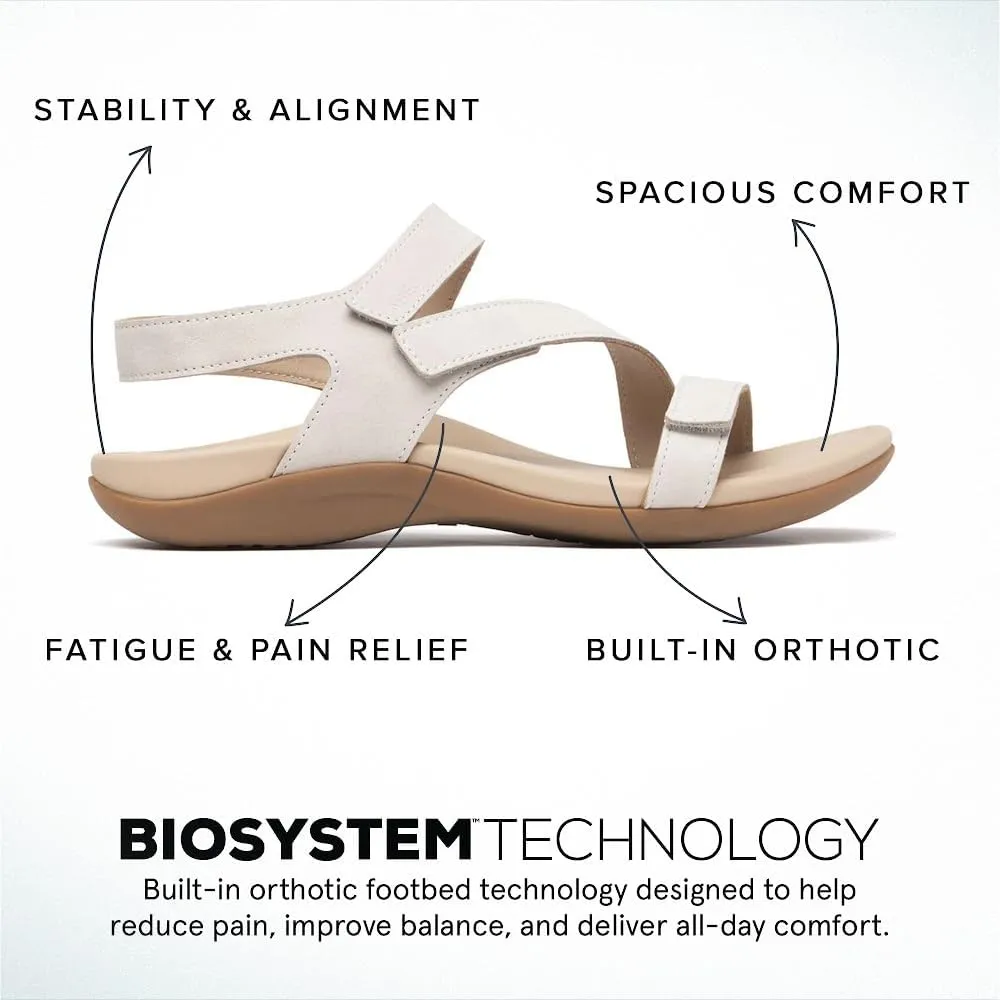 ABEO Oasis Women's Sandals | Metatarsal Support | Orthopedic Arch Support Comfort Sandals With Built-In Metatarsal Pads