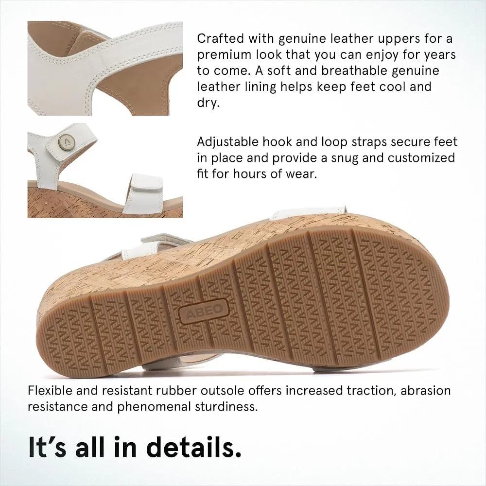ABEO Riviera Strap Sandals For Women | Arch Support Sandals Women's | Arch Support | Built-In Orthotic Insole