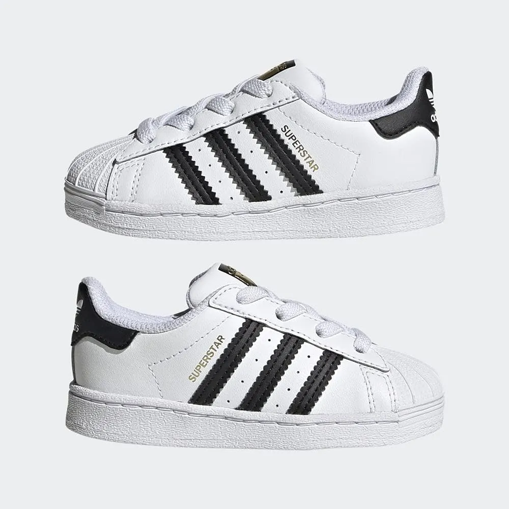 adidas Boy's Superstar El (Infant/Toddler) Sneaker