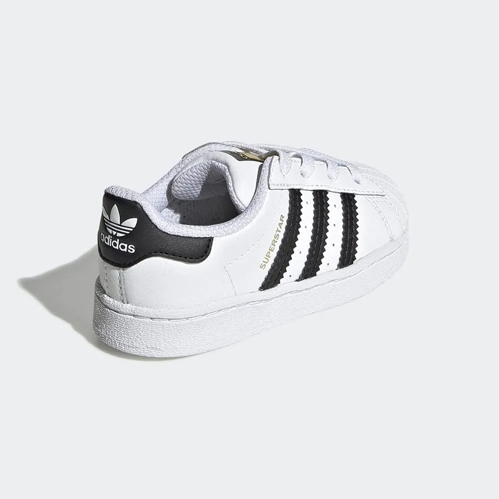 adidas Boy's Superstar El (Infant/Toddler) Sneaker
