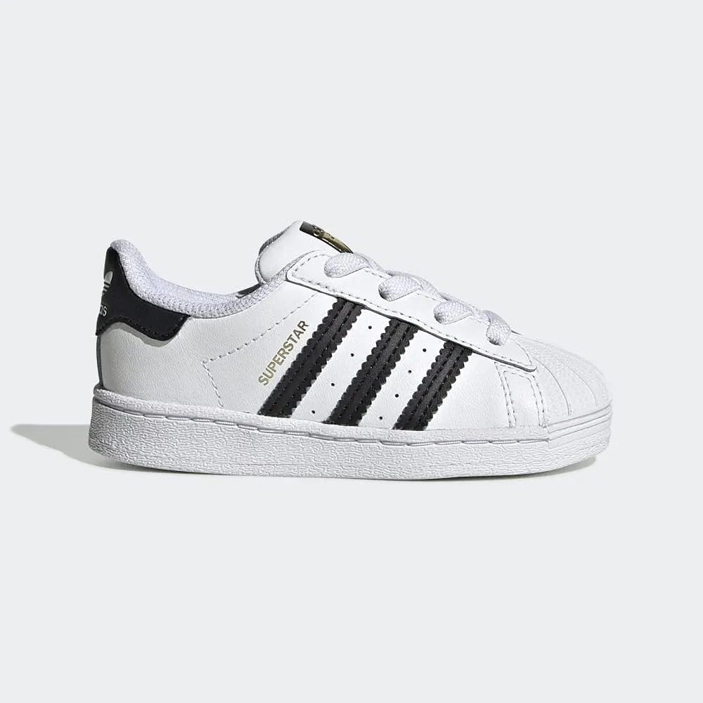 adidas Boy's Superstar El (Infant/Toddler) Sneaker
