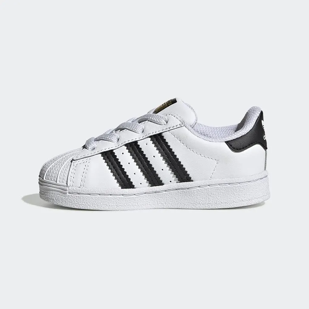 adidas Boy's Superstar El (Infant/Toddler) Sneaker