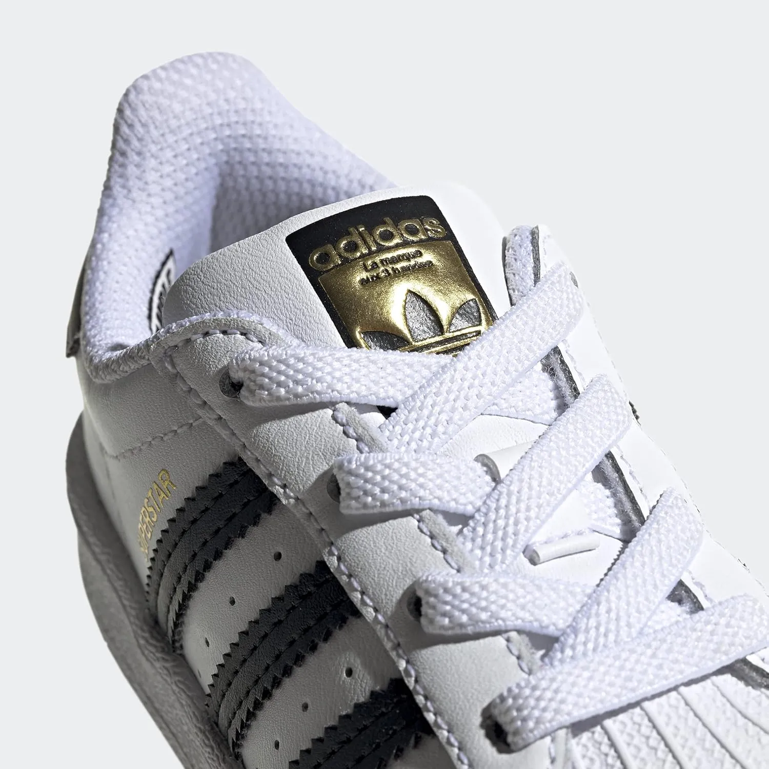 adidas Boy's Superstar El (Infant/Toddler) Sneaker