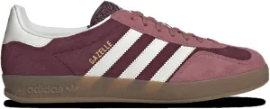 adidas Originals Gazelle Indoor Mens Sneaker (Maroon Crimson White, 11)