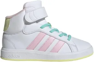 adidas Unisex-Child Grand Court Mid Top Sneaker