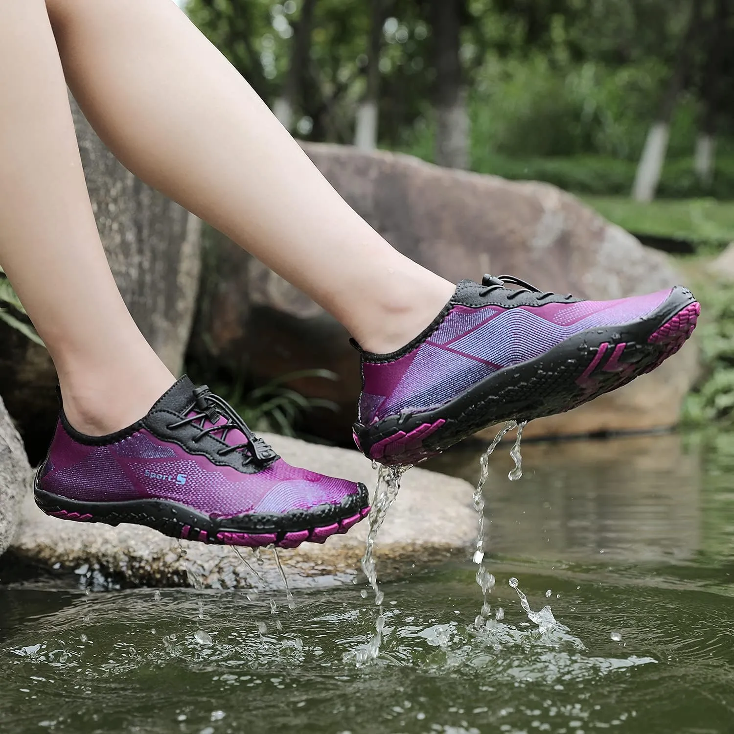 AFT AFFINEST Mens Womens Water Shoes Aqua Shoe Quick Dry Barefoot Beach Shoes for Swim Pool Yoga Outdoor Sports Surfing Driving