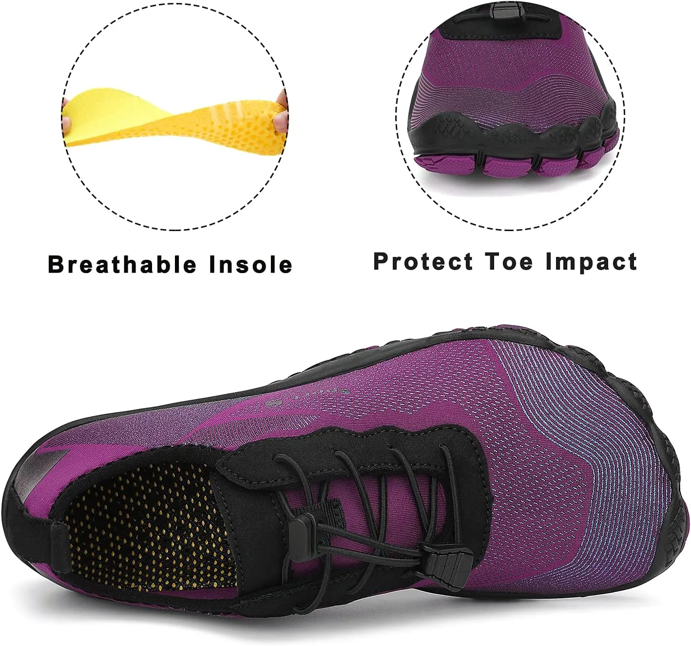 AFT AFFINEST Mens Womens Water Shoes Aqua Shoe Quick Dry Barefoot Beach Shoes for Swim Pool Yoga Outdoor Sports Surfing Driving