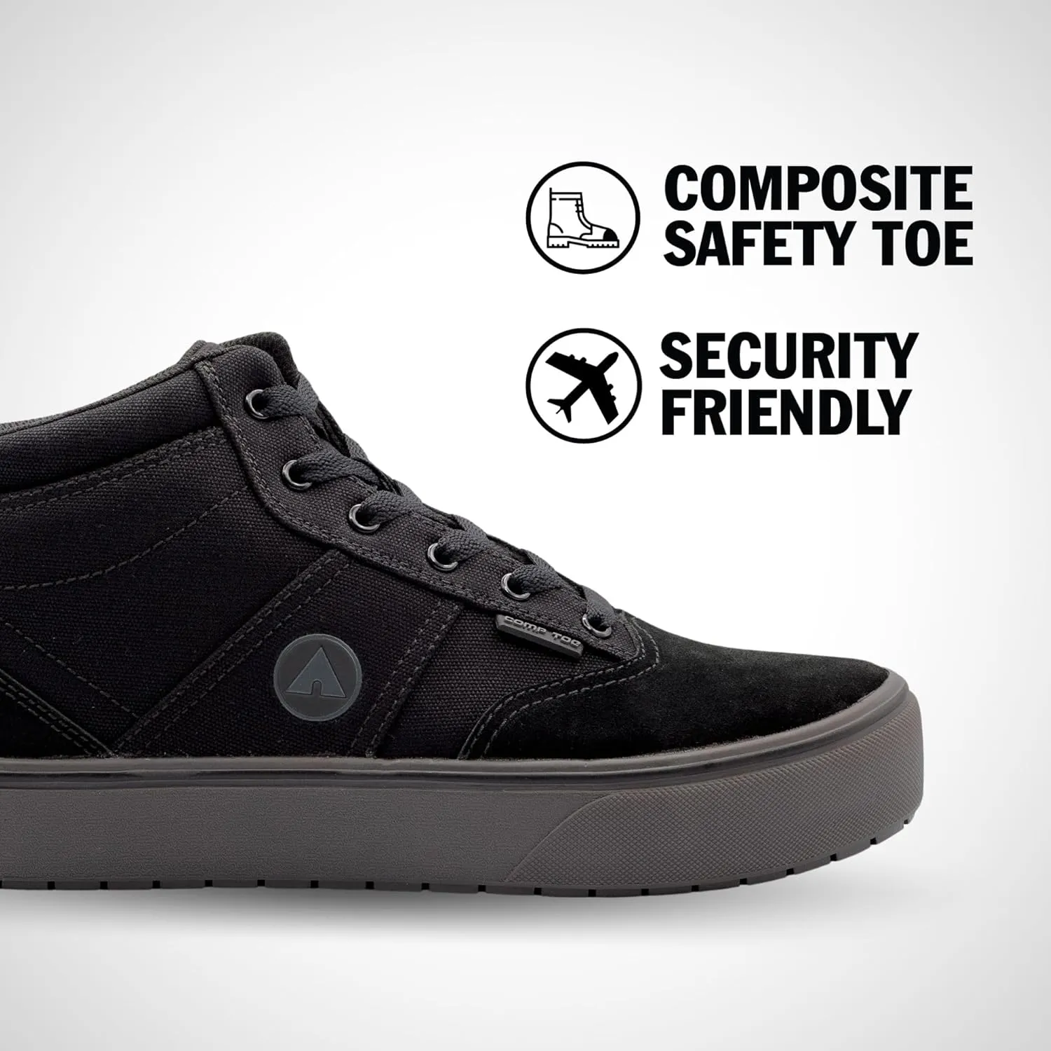 Airwalk Men's Composite Toe Venice Mid Industrial Shoe