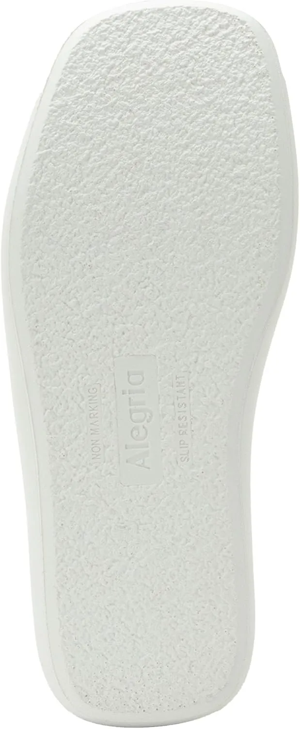Alegria Women Portia Leather Square Toe Sandal Slide