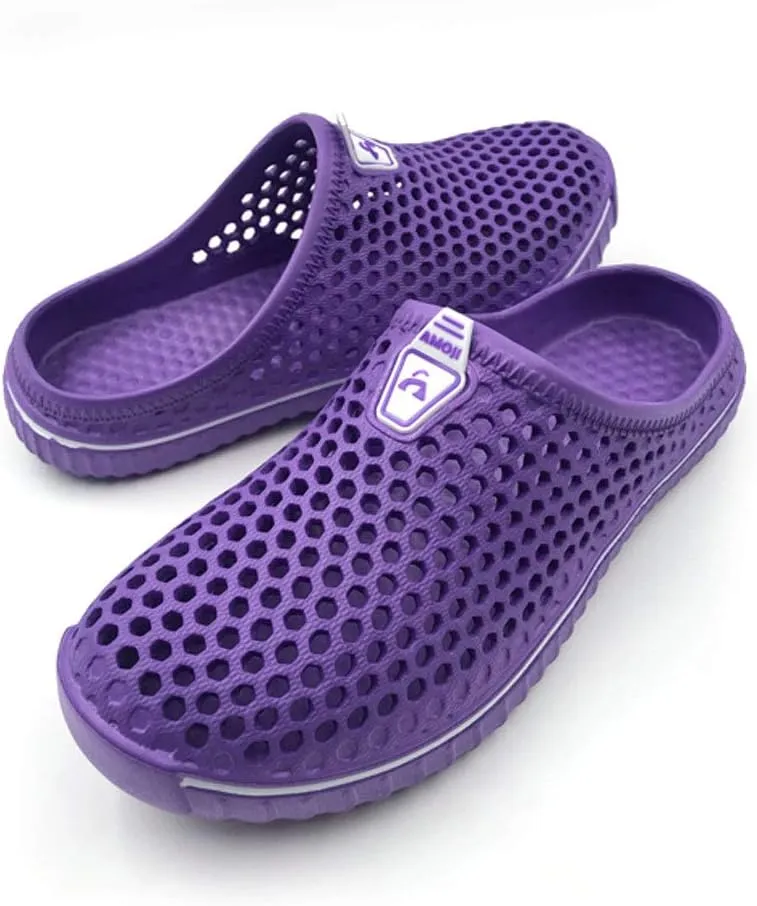 Amoji Unisex Garden Clogs Shoes Slippers Sandals AM1702