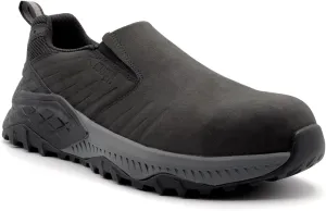 Avenger Work Boots Men's Summit Trail Moc Ct Industrial Shoe, Black, 7 X-Wide