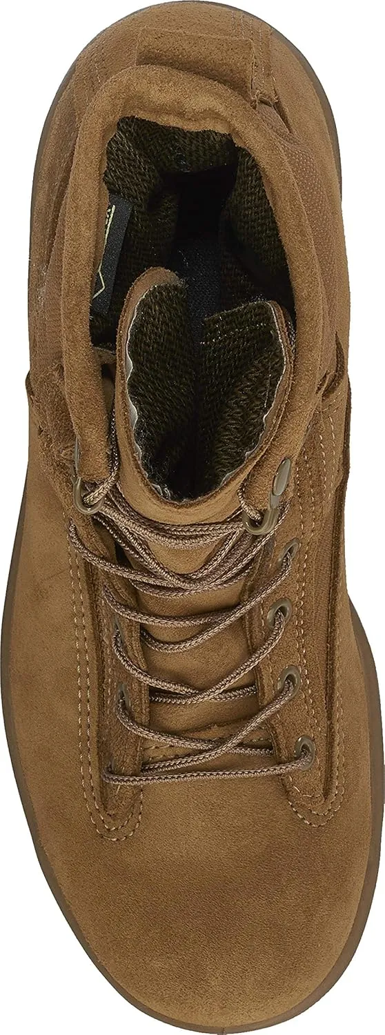 Belleville C790 8” Waterproof Flight and Combat Boots for Men - AR 670-1/AFI 36-2903 Army/Air Force Flight Approved Coyote Brown with Vibram Sierra Outsole; Berry Compliant