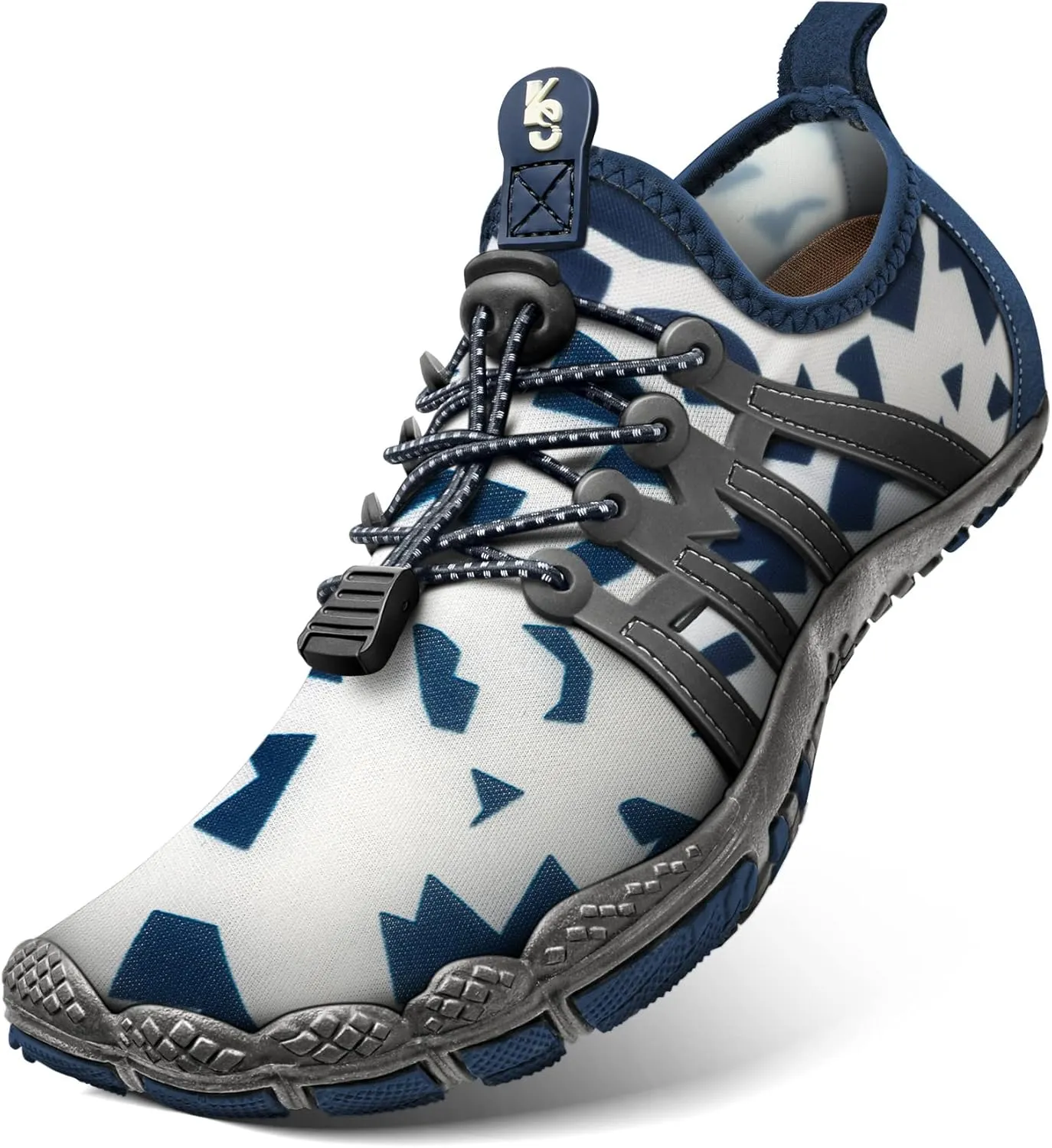 BULLIANT Water Shoes Men, Unisex Barefoot Aqua Shoes for Men Women Hiking Swimming Shoe