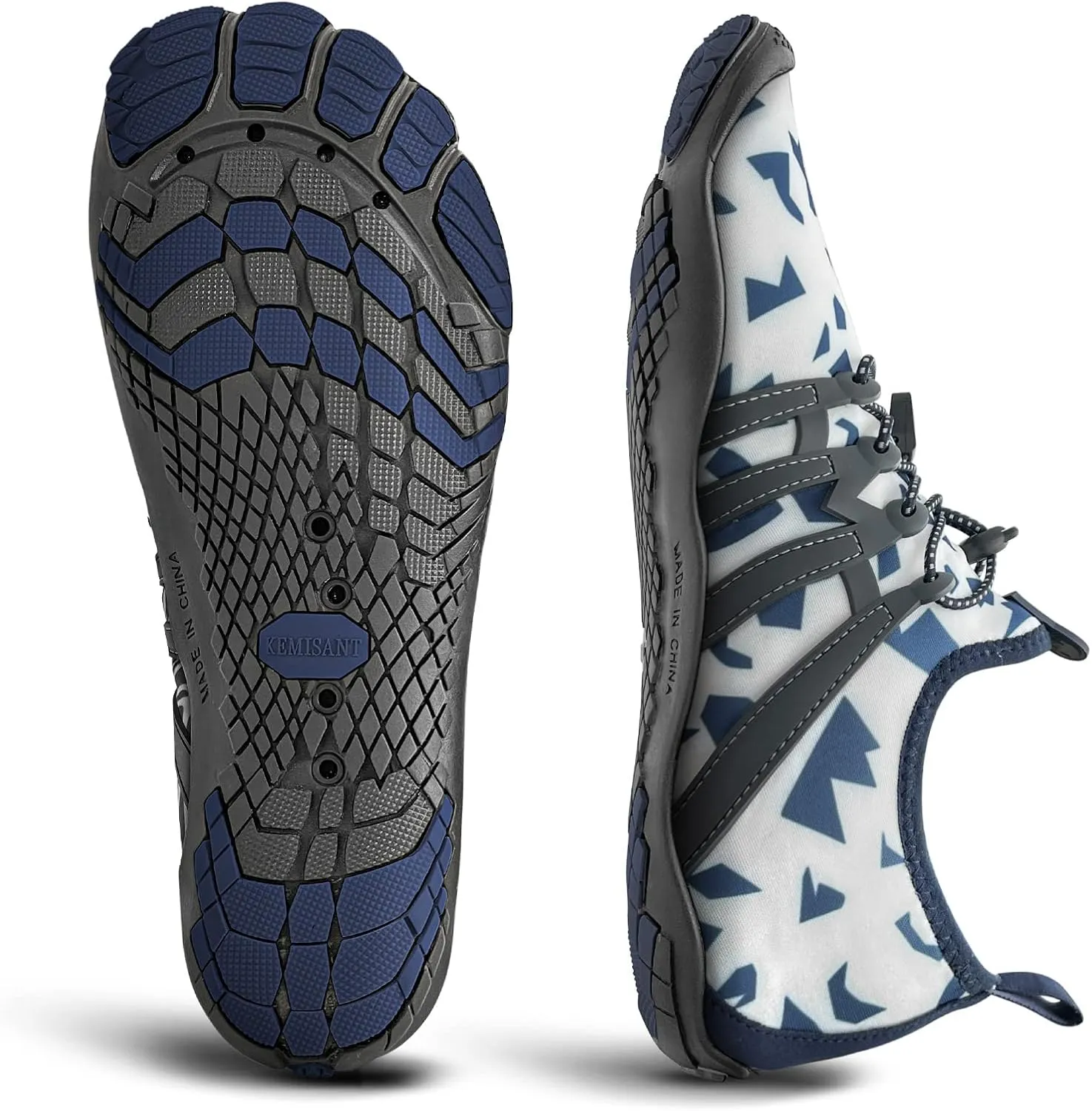 BULLIANT Water Shoes Men, Unisex Barefoot Aqua Shoes for Men Women Hiking Swimming Shoe