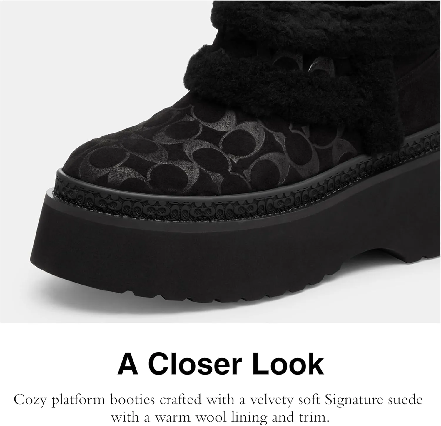 Coach Women's Christina Shearling Bootie
