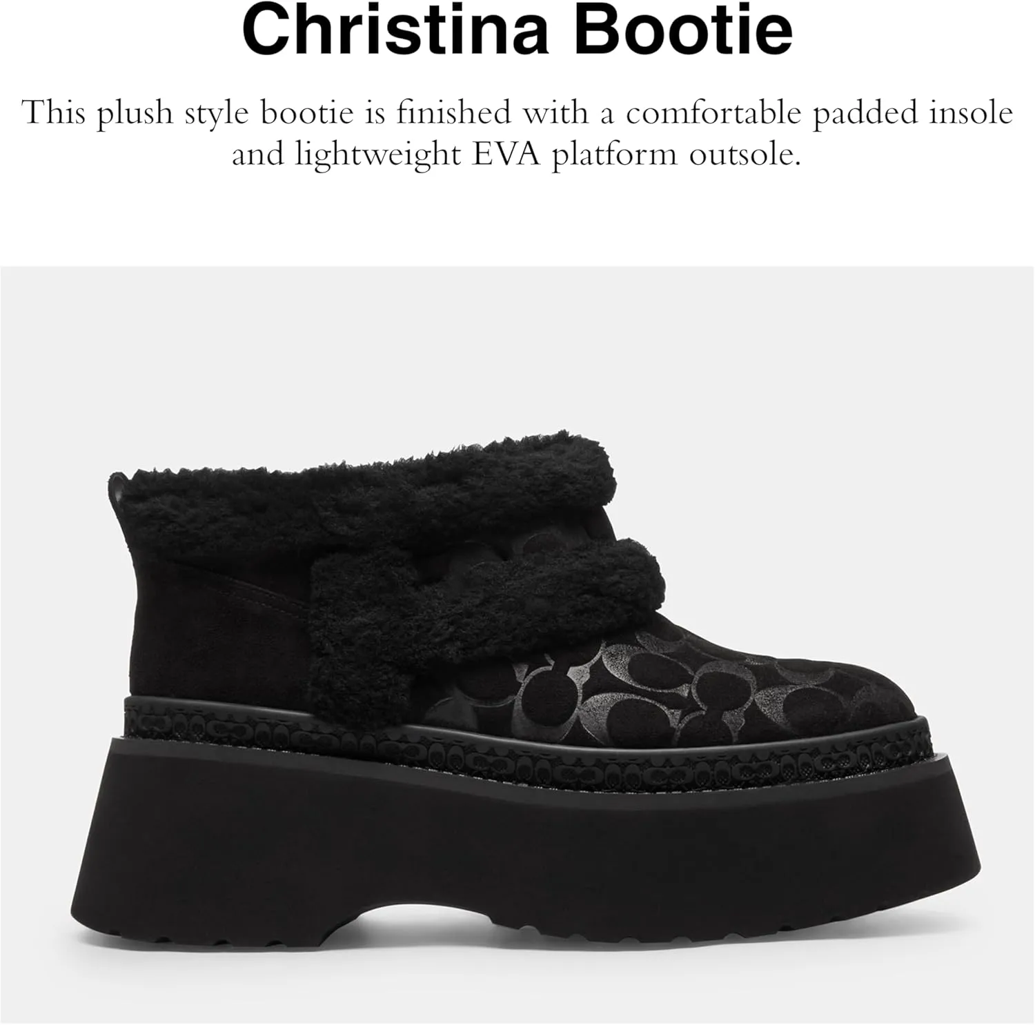 Coach Women's Christina Shearling Bootie