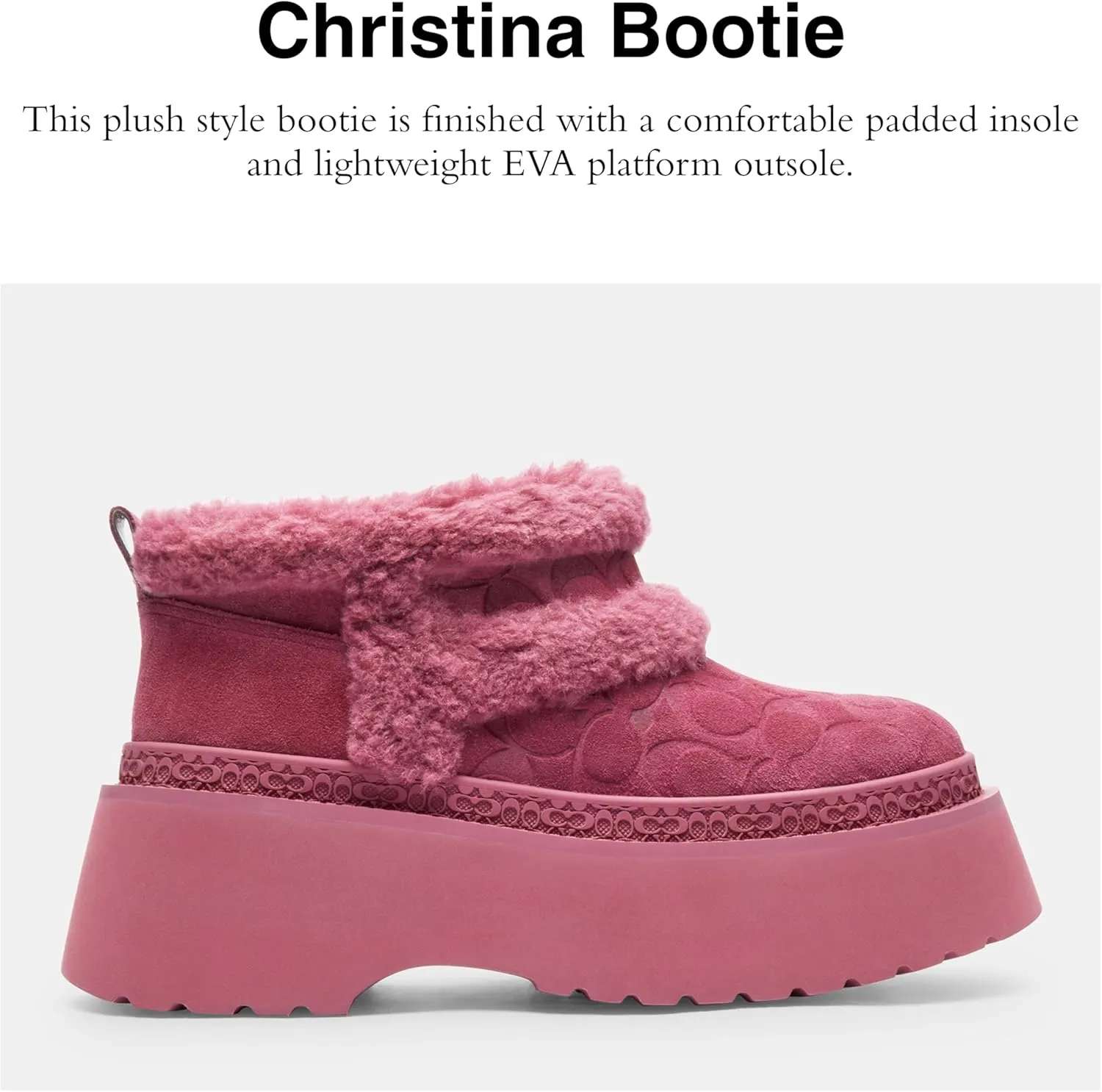 Coach Women's Christina Shearling Bootie