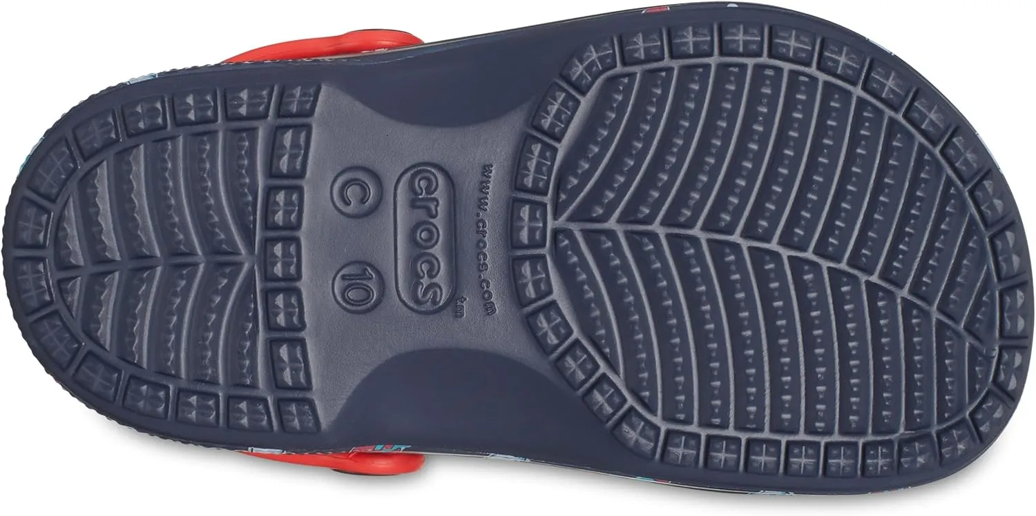 Crocs Kids' Baya Lined Printed Clog