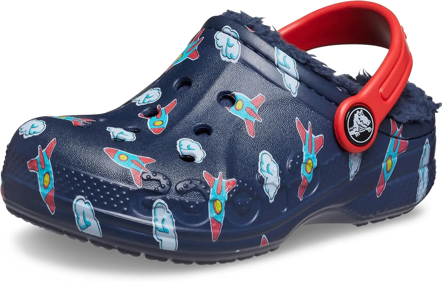 Crocs Kids' Baya Lined Printed Clog
