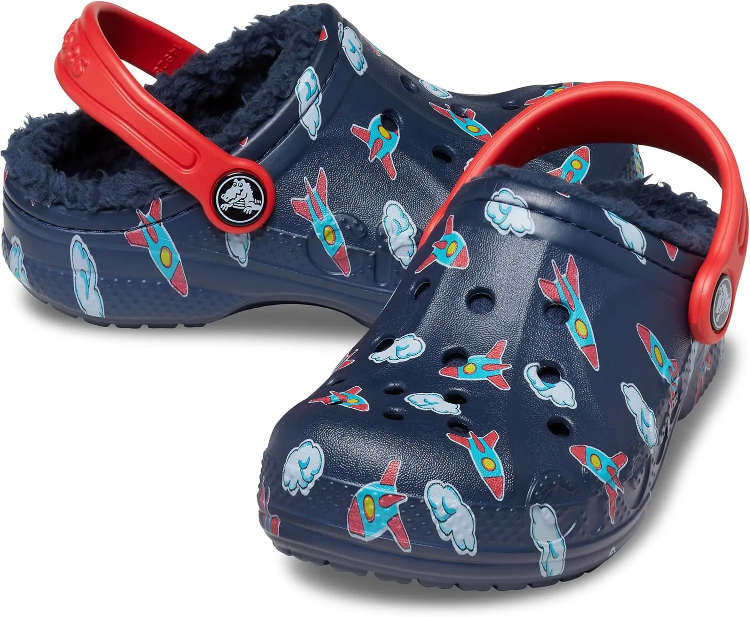 Crocs Kids' Baya Lined Printed Clog