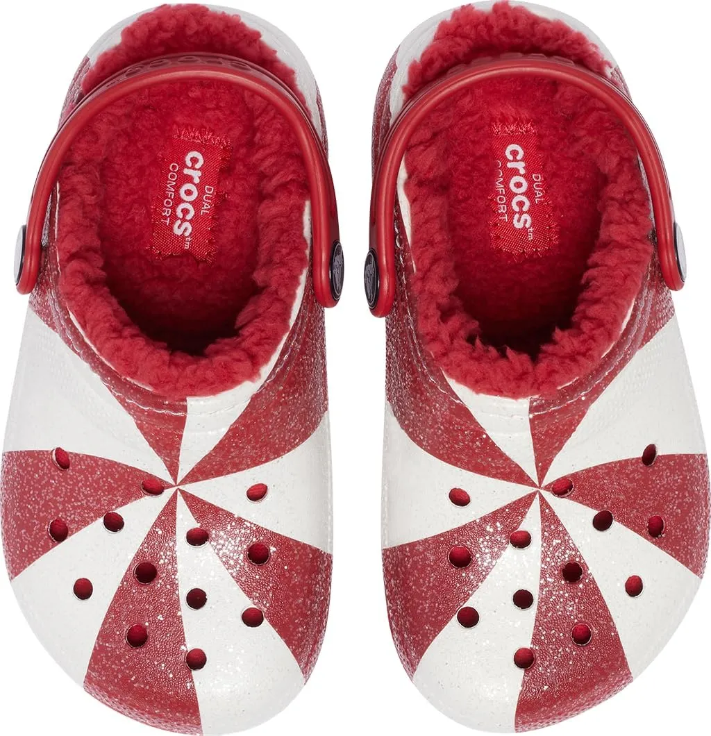 Crocs Kids Classic Holiday Lined Clogs