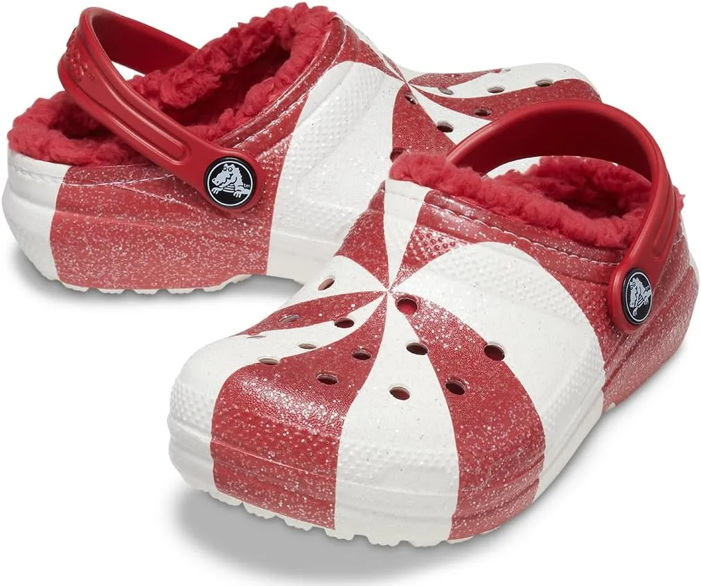 Crocs Kids Classic Holiday Lined Clogs