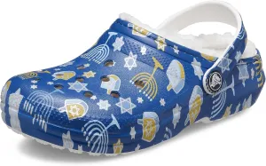 Crocs Kids Classic Holiday Lined Clogs