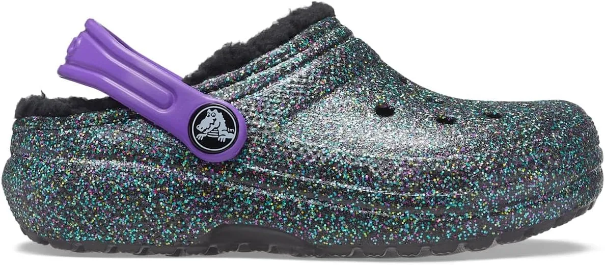 Crocs Kid's Classic Lined Glitter Clog