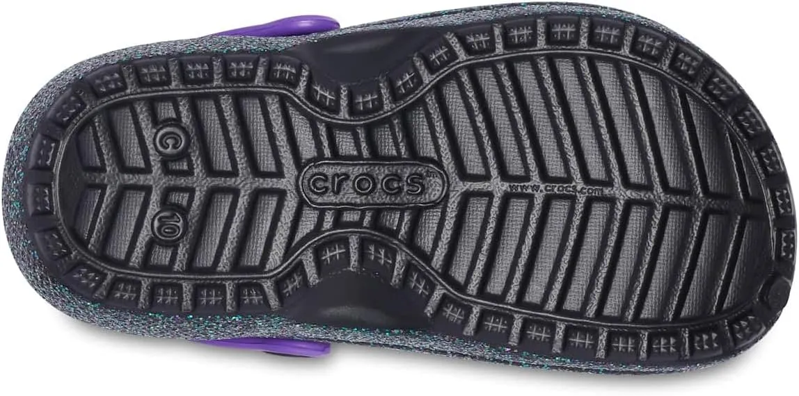 Crocs Kid's Classic Lined Glitter Clog