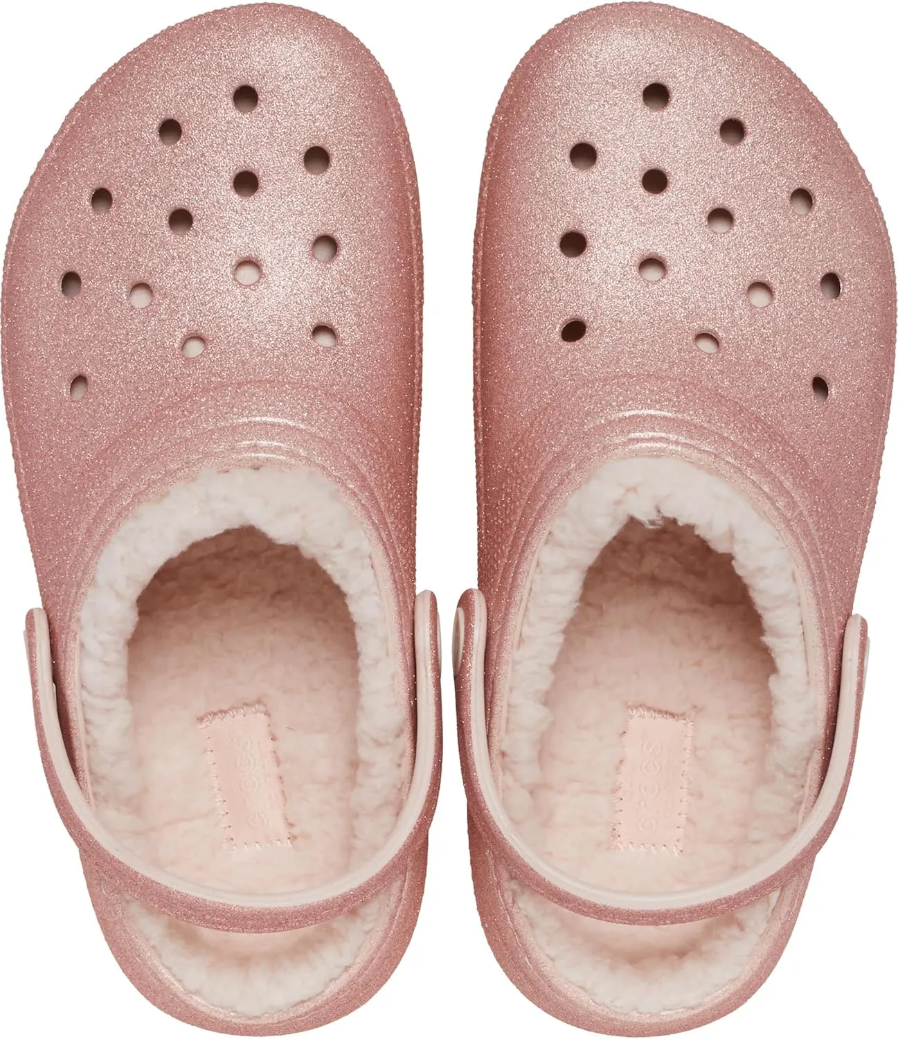 Crocs Kid's Classic Lined Glitter Clog