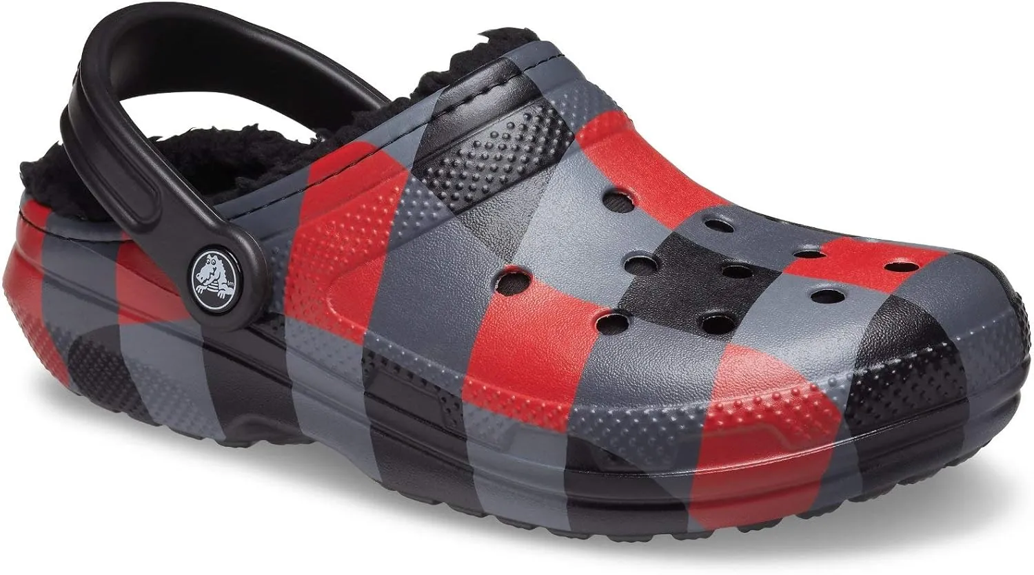 Crocs Men's and Women's Classic Lined Clog | Indoor and Outdoor Fuzzy Slipper