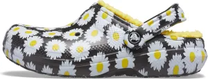 Crocs Men's and Women's Classic Lined Clog | Indoor and Outdoor Fuzzy Slipper