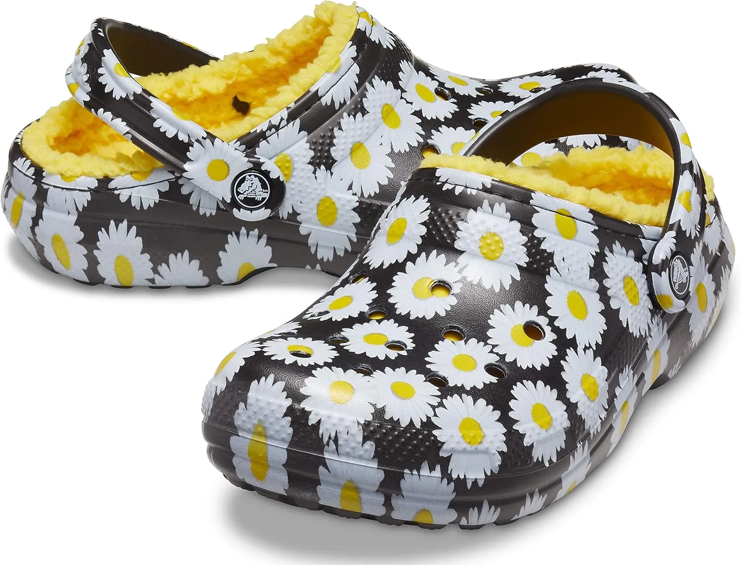 Crocs Men's and Women's Classic Lined Clog | Indoor and Outdoor Fuzzy Slipper