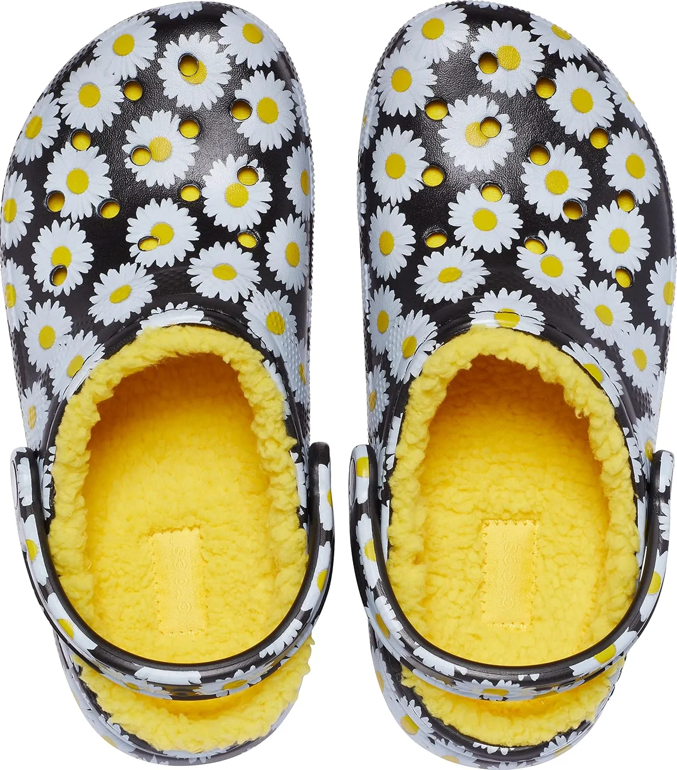 Crocs Men's and Women's Classic Lined Clog | Indoor and Outdoor Fuzzy Slipper