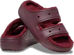 crocs unisex-adult Classic Cozzzy Sandal Bone/Mrm Slipper