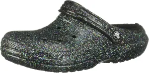 Crocs Unisex-Adult Classic Lined Glitter Clog