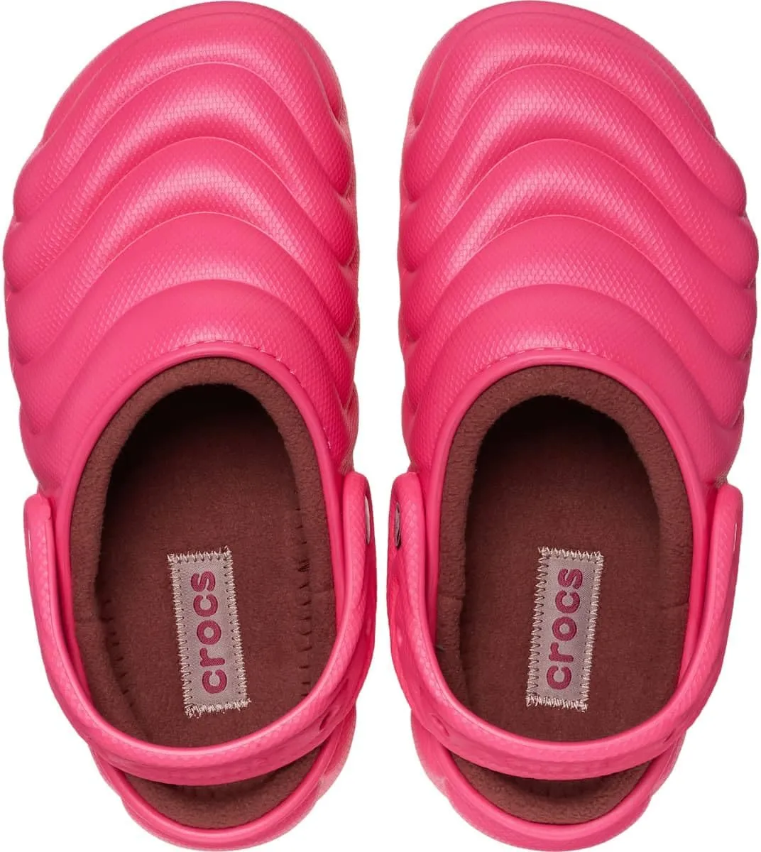 Crocs Unisex-Adult Classic Lined Overpuff & Geometric Clogs, Fuzzy House Slippers