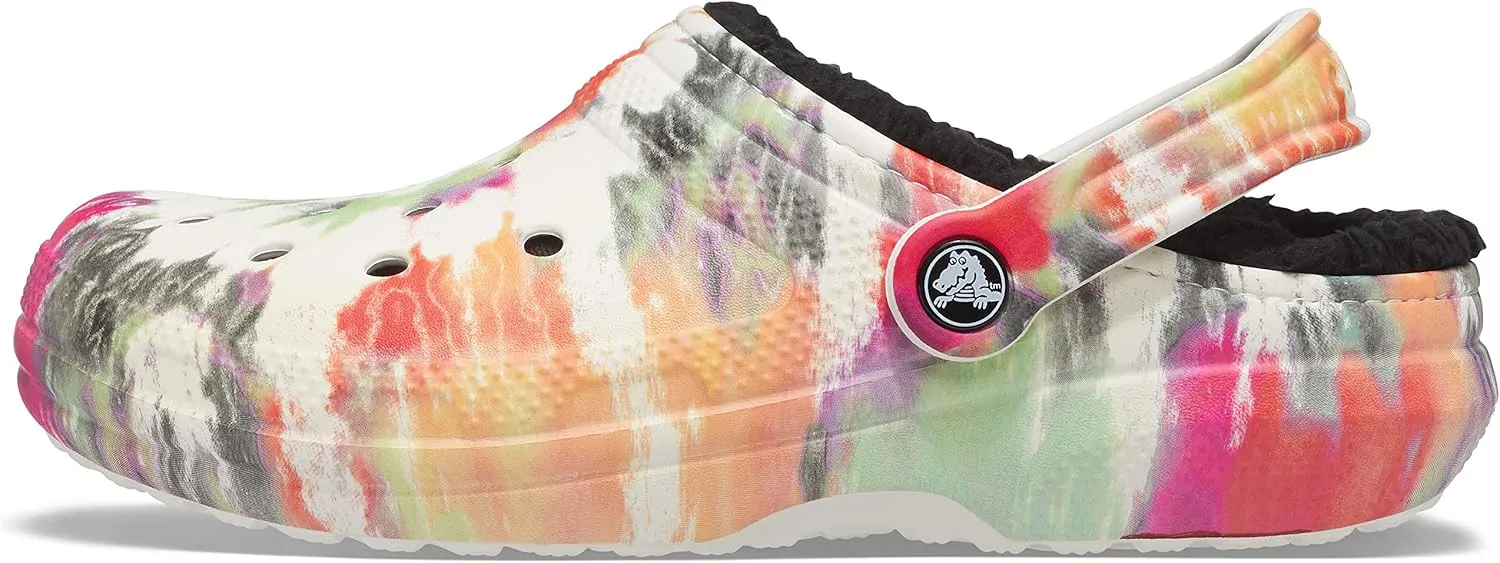 Crocs Unisex-Adult Classic Lined Tie-Dye Clog