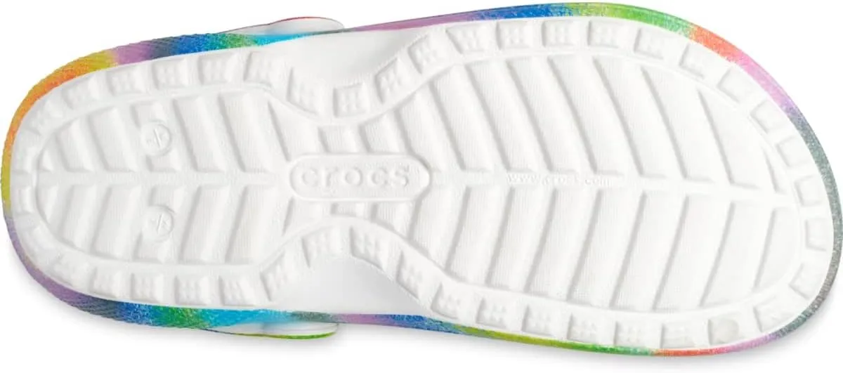 Crocs Unisex-Adult Classic Lined Tie-Dye Clog