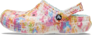 Crocs Unisex-Adult Classic Lined Tie-Dye Clog