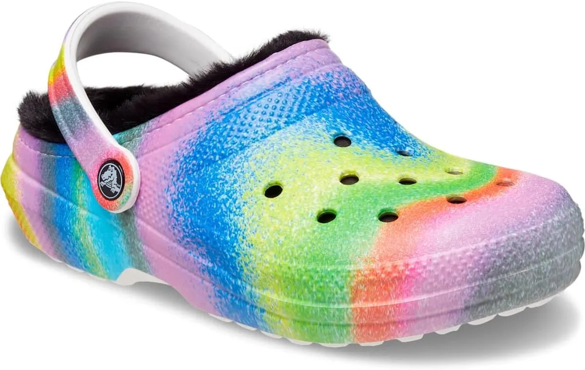Crocs Unisex-Adult Classic Lined Tie-Dye Clog