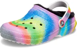 Crocs Unisex-Adult Classic Lined Tie-Dye Clog