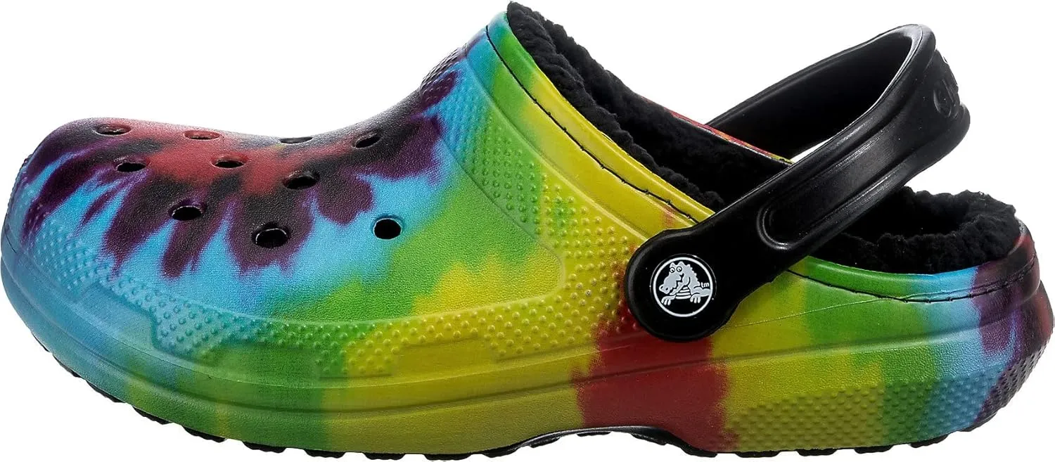 Crocs Unisex-Adult Classic Lined Tie-Dye Clog