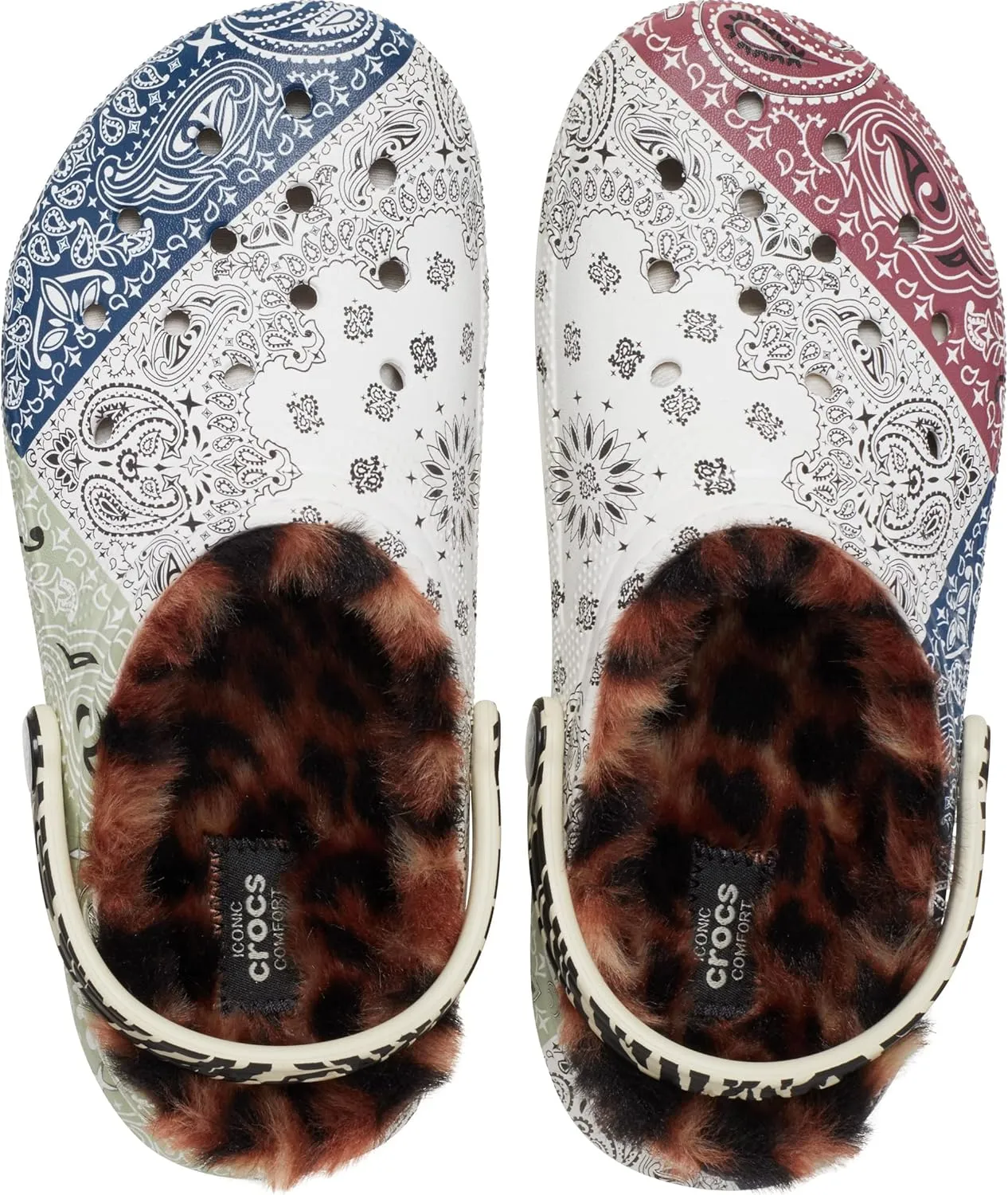 Crocs Unisex-Child Kids' Classic Marbled Tie Dye Lined Clog