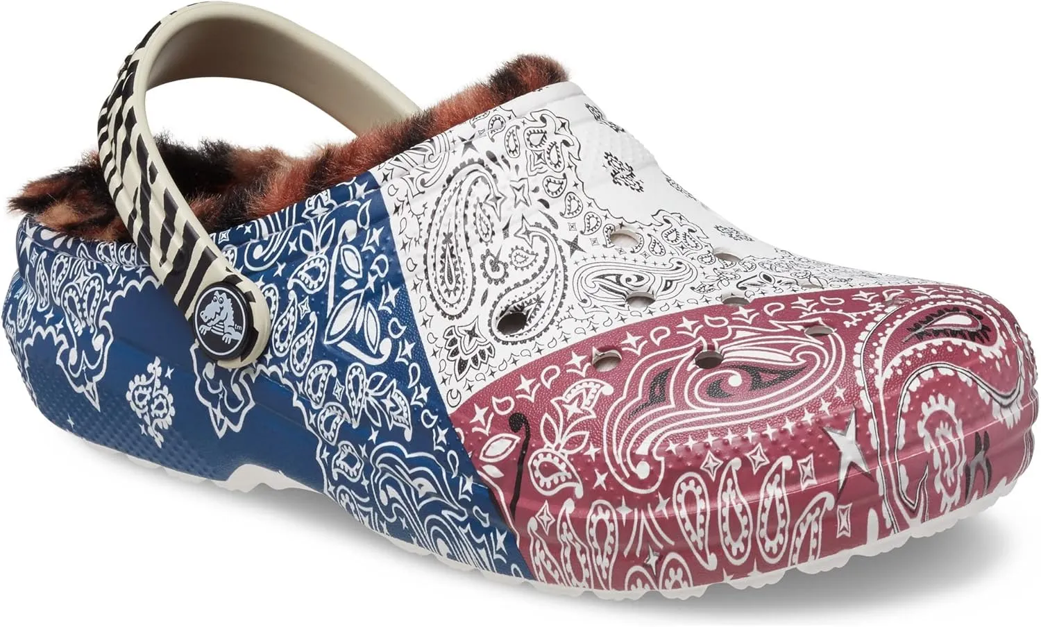 Crocs Unisex-Child Kids' Classic Marbled Tie Dye Lined Clog