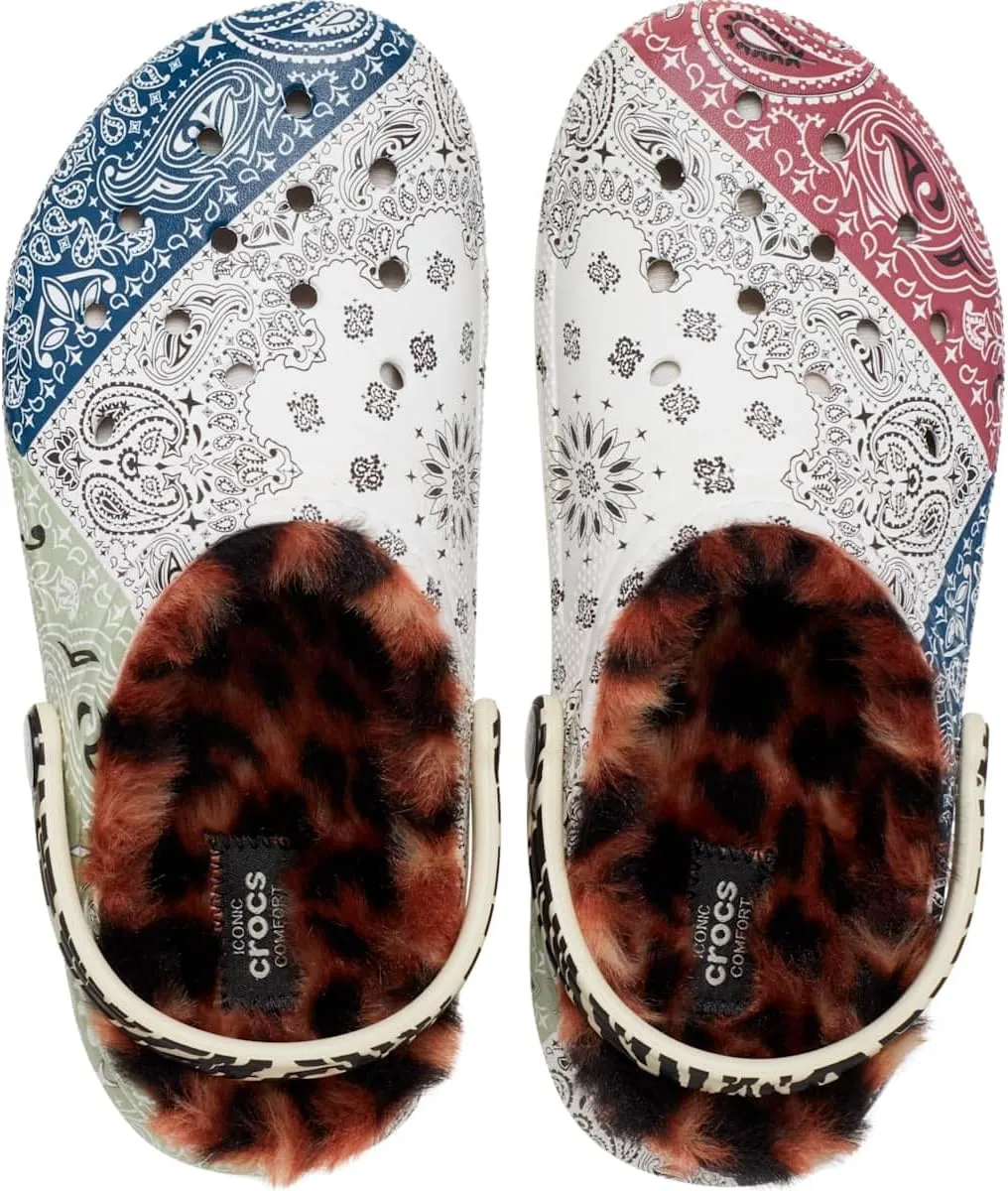 Crocs Women's Classic Lined Camo Graphic Clog