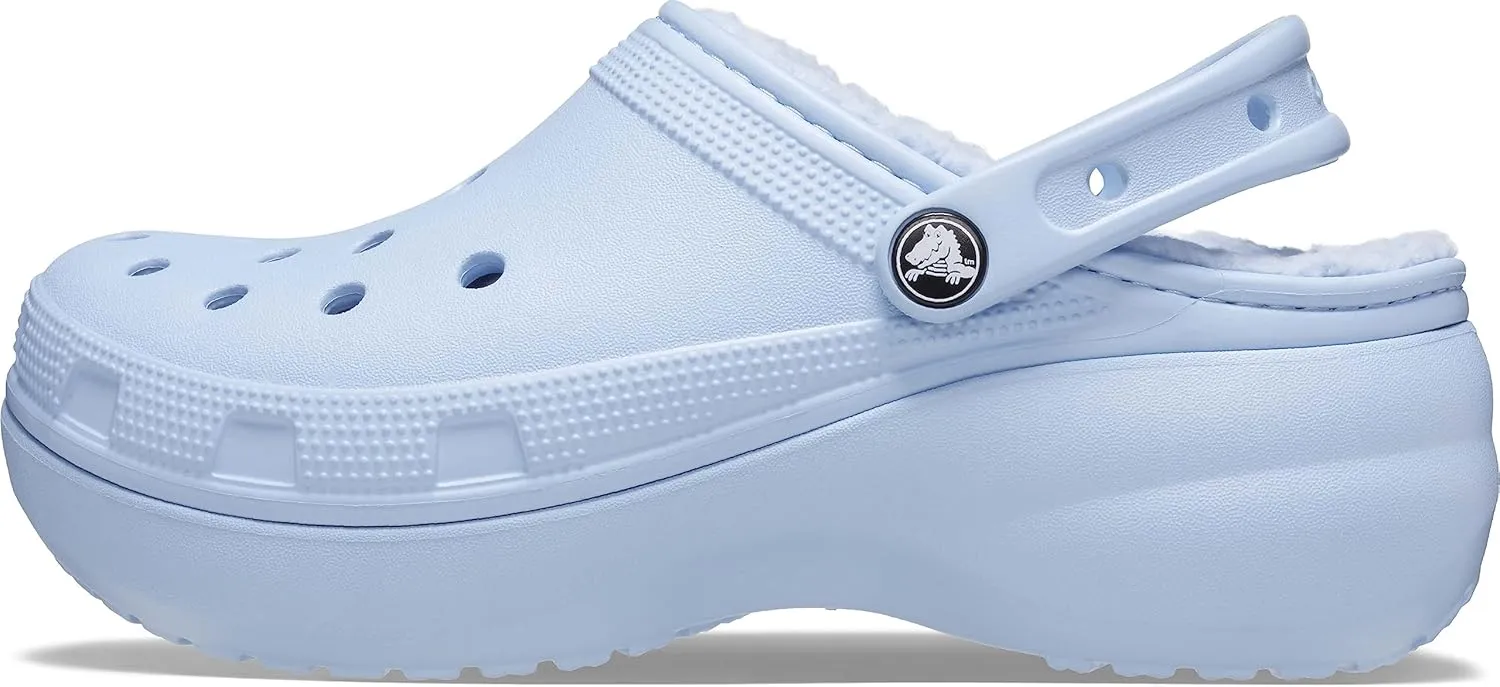 Crocs Women's Classic Lined Platform Clogs