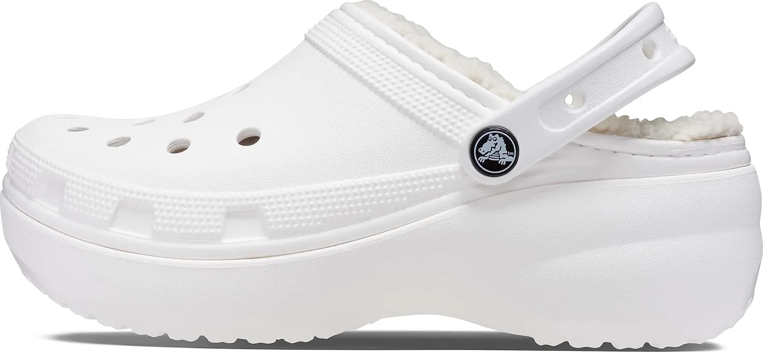 Crocs Women's Classic Lined Platform Clogs