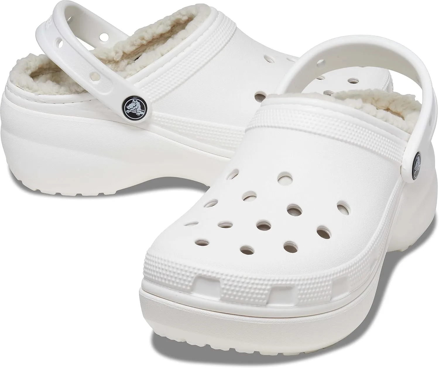 Crocs Women's Classic Lined Platform Clogs