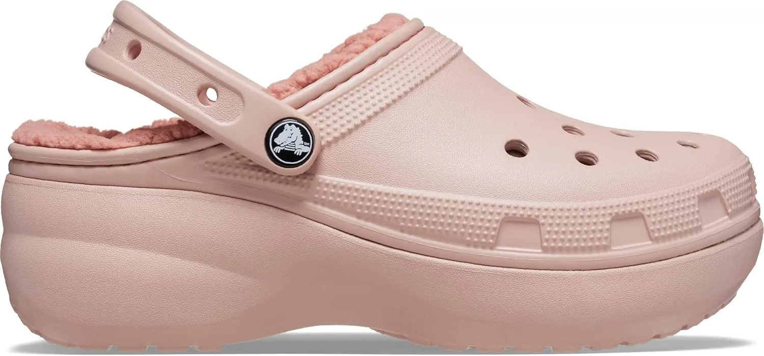 Crocs Women's Classic Lined Platform Clogs